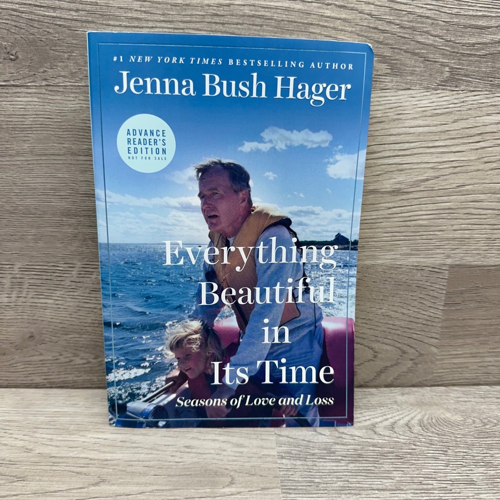 Jenna Bush Hager Everything Beautiful in Its Time ARC Paperback Blue Memoir